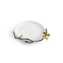 Michael Aram Butterfly Ginkgo Trinket Tray -Grayson-Living michael aram butterfly ginkgo trinket tray 675904