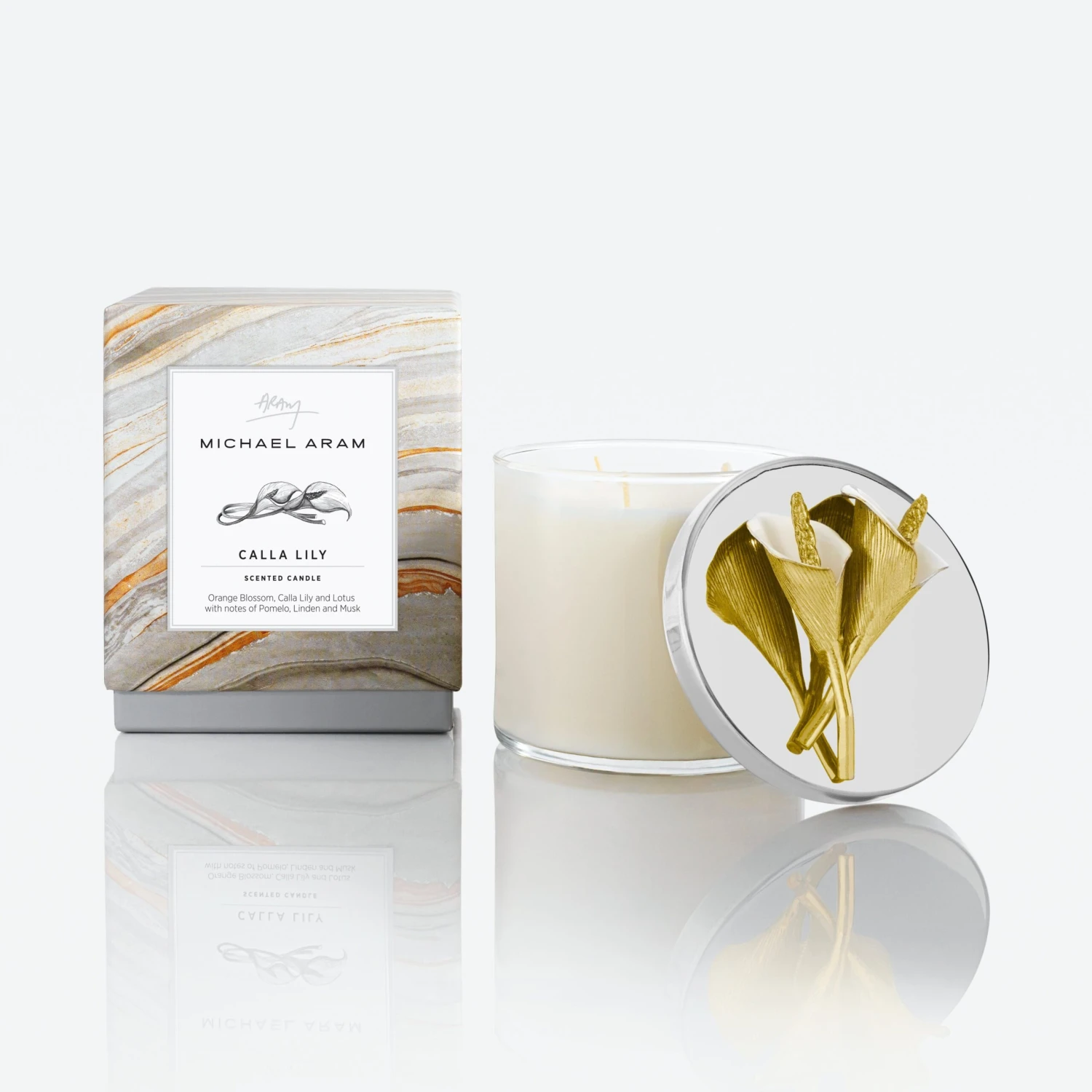 Michael Aram Calla Lily Candle 3 Michael Aram Calla Lily Candle - Image 3
