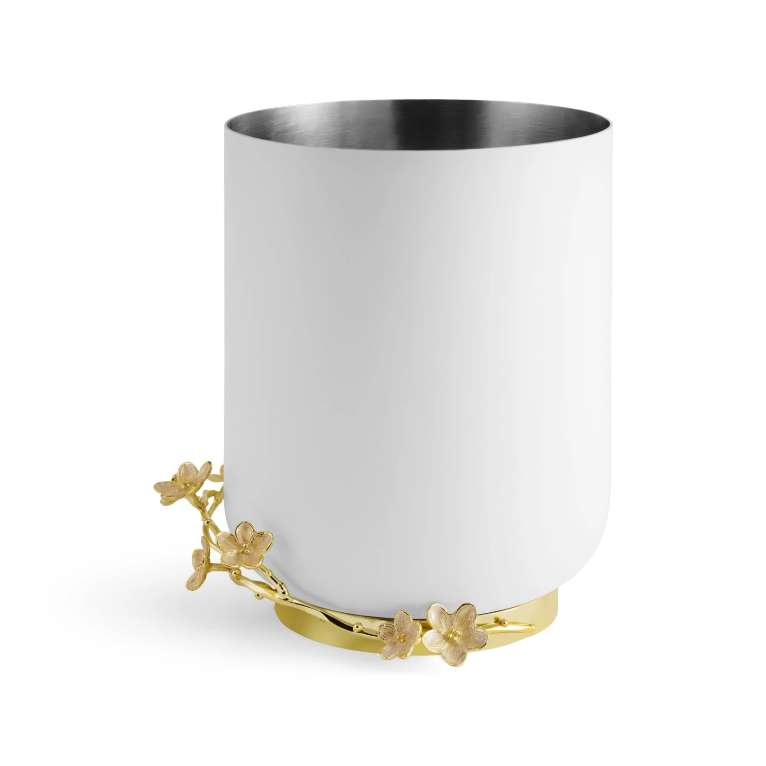 Michael Aram Cherry Blossom Waste Basket 2 Michael Aram Cherry Blossom Waste Basket - Image 2