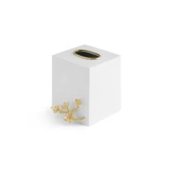 Michael Aram Cherry Blossom Tissue Box Holder 6 Michael Aram Cherry Blossom Tissue Box Holder -Grayson-Living michael aram cherry blossom bath collection 640123