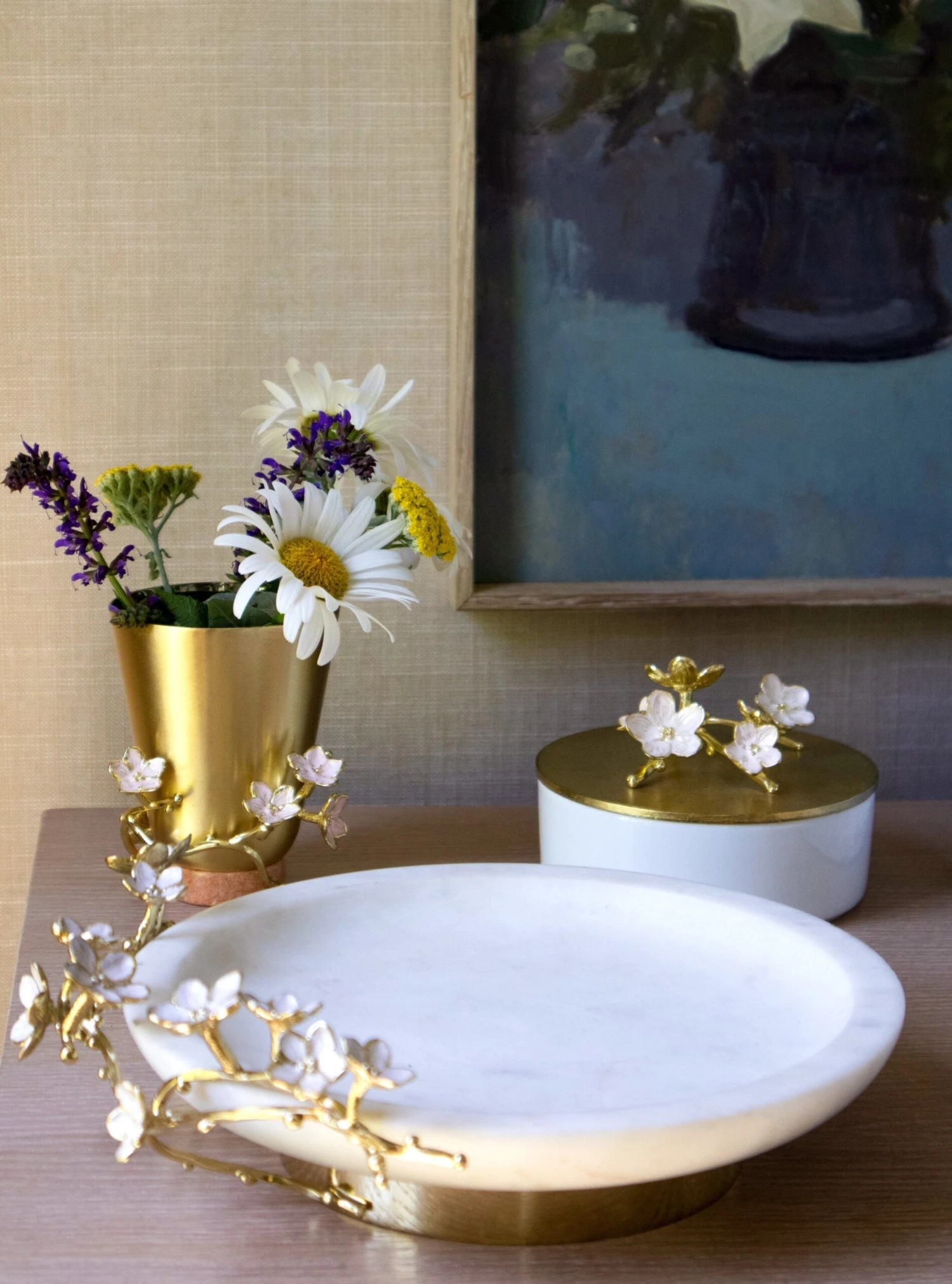 Michael Aram Cherry Blossom Trinket Tray 2 Michael Aram Cherry Blossom Trinket Tray - Image 2