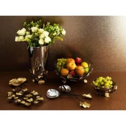 Michael Aram Golden Ginkgo Serving Set 8 Michael Aram Golden Ginkgo Serving Set -Grayson-Living michael aram golden ginkgo serving set 120195 1800x1350 809996a6 dc63 48b5 be4c c1459b25238d
