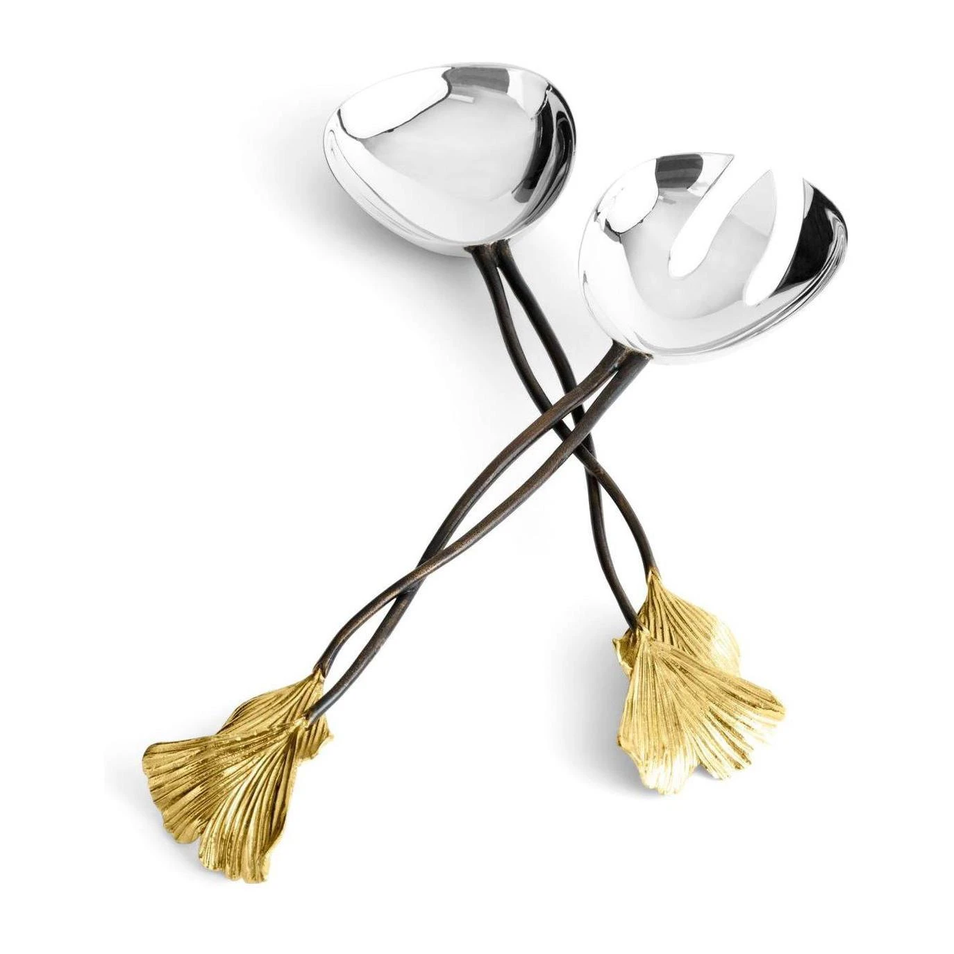 Michael Aram Golden Ginkgo Serving Set 6 Michael Aram Golden Ginkgo Serving Set - Image 6