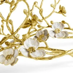 Michael Aram Orchid Sculptural Candleholders - Set Of 2 9 Michael Aram Orchid Sculptural Candleholders - Set Of 2 -Grayson-Living michael aram orchid sculptural candleholders 411920