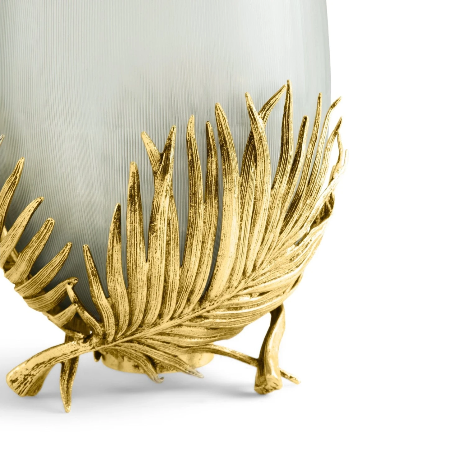 Michael Aram Palm Medium Glass Vase 7 Michael Aram Palm Medium Glass Vase - Image 7