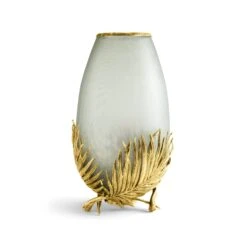 Michael Aram Palm Medium Glass Vase