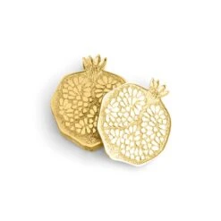 Michael Aram Pomegranate Coaster Set 12 Michael Aram Pomegranate Coaster Set -Grayson-Living michael aram pomegranate coaster set 579980