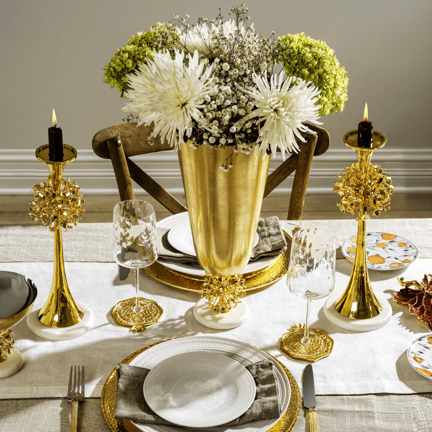 Michael Aram Pomegranate Coaster Set 3 Michael Aram Pomegranate Coaster Set - Image 3