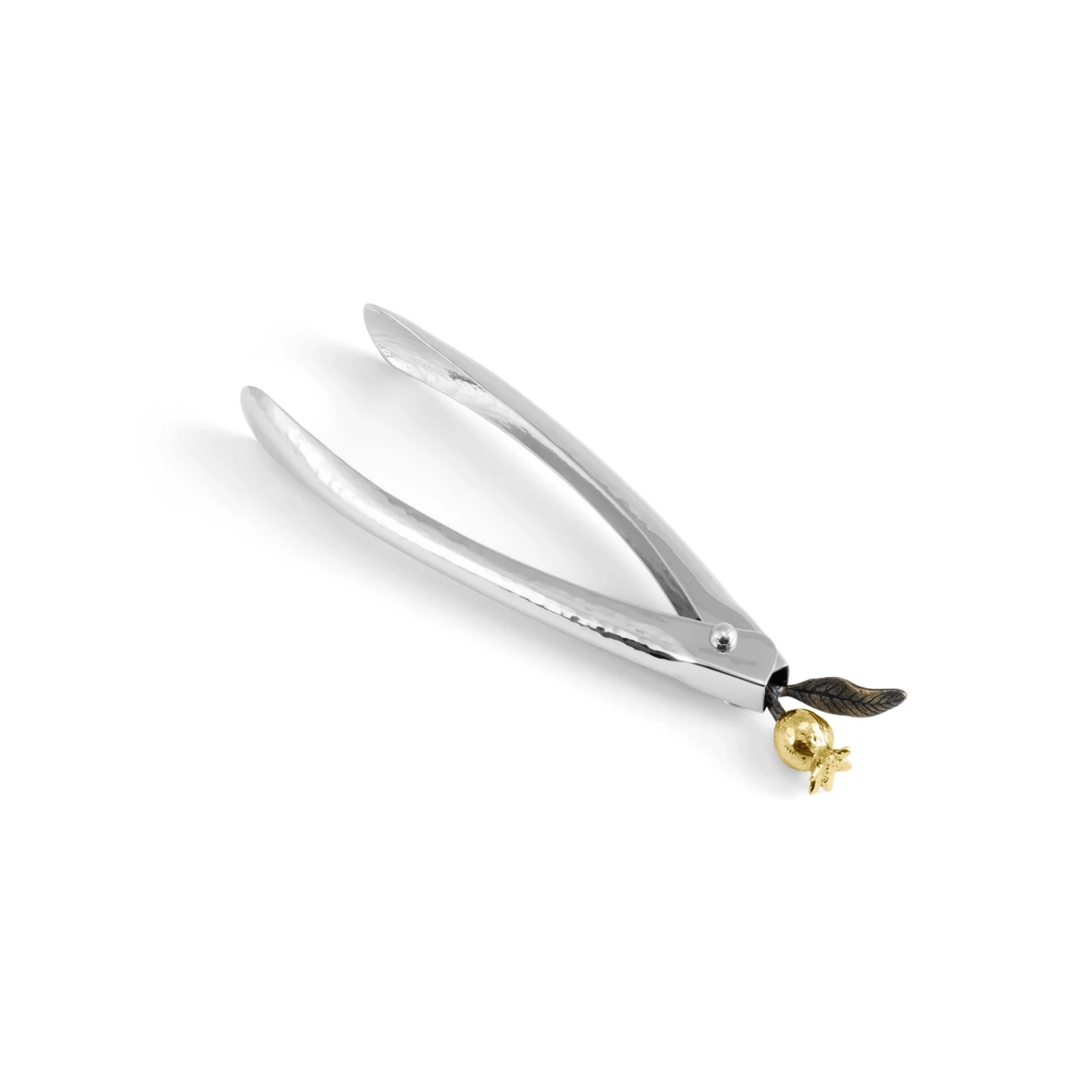 Michael Aram Pomegranate Lock Spring Tongs 2 Michael Aram Pomegranate Lock Spring Tongs - Image 2