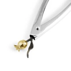 Michael Aram Pomegranate Lock Spring Tongs 12 Michael Aram Pomegranate Lock Spring Tongs -Grayson-Living michael aram pomegranate lock spring tongs 810316