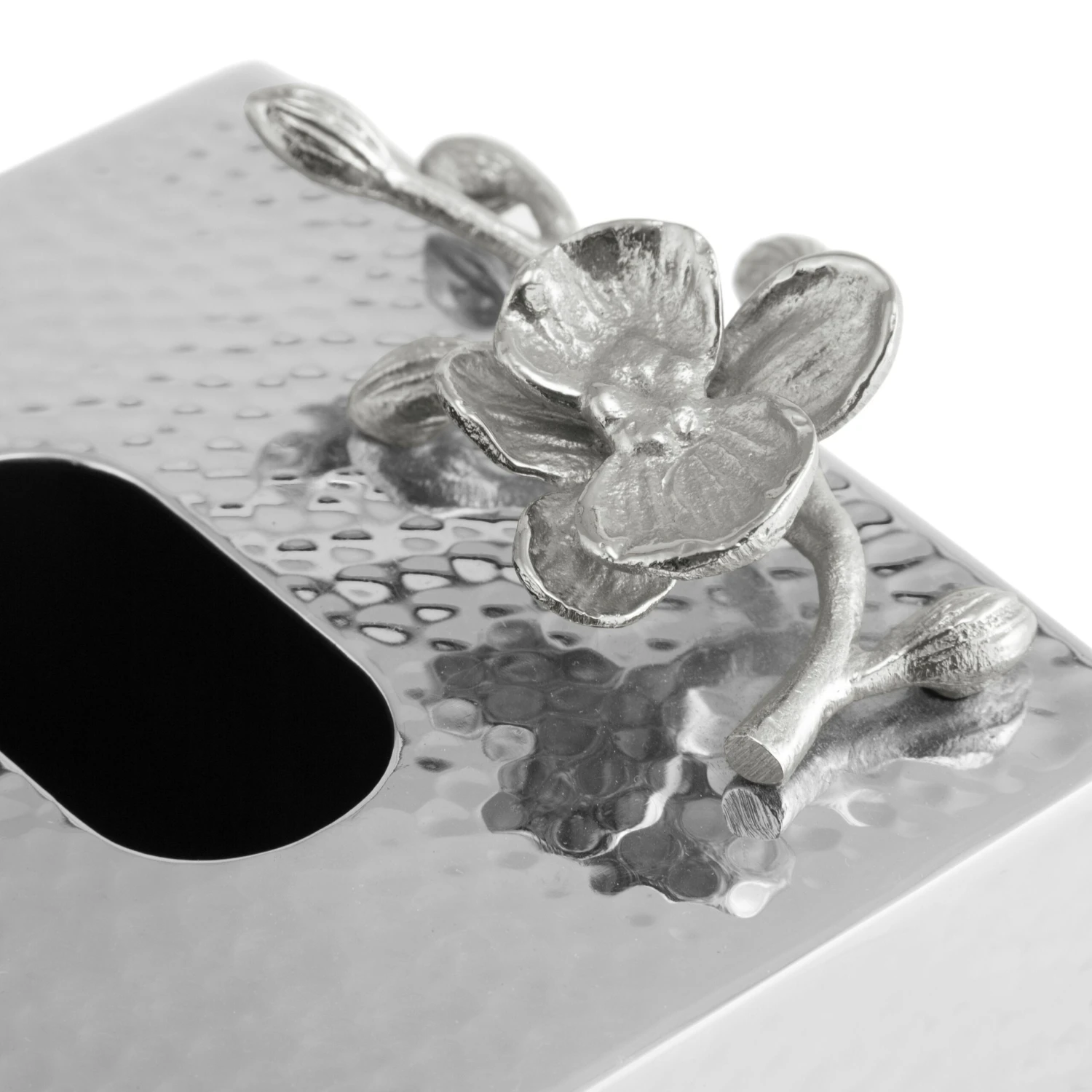 Michael Aram White Orchid Tissue Box Holder 5 Michael Aram White Orchid Tissue Box Holder - Image 5