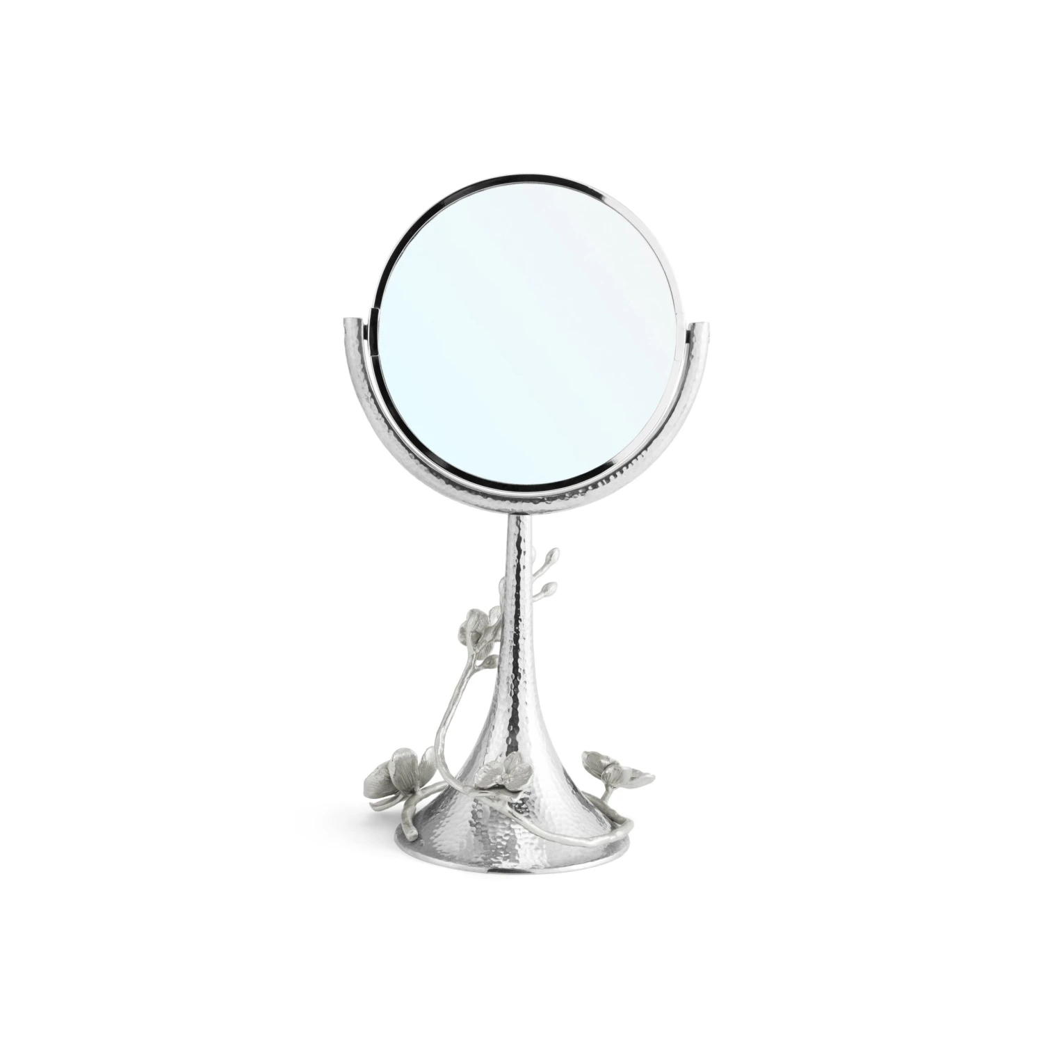 Michael Aram White Orchid Vanity Mirror 4 Michael Aram White Orchid Vanity Mirror - Image 4