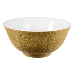Raynaud Mineral Irise Yellow Gold Small Chinese Soup Bowl