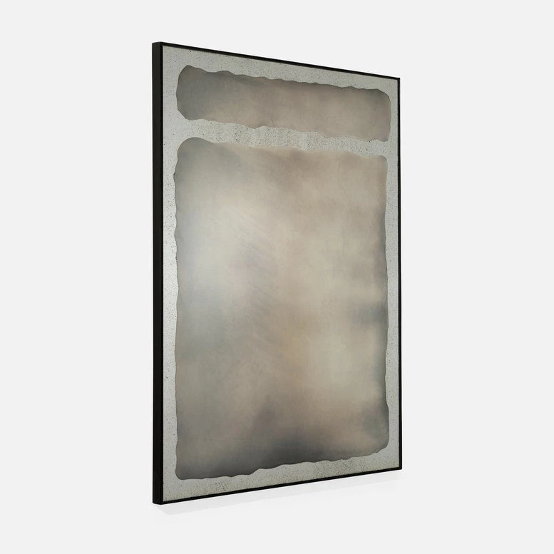 Klynt Two-Toned Antique Finish Mirror 1 Klynt Two-Toned Antique Finish Mirror