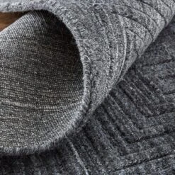 Feizy Redford 8670F Transitional Solid In Gray/Black 12 Feizy Redford 8670F Transitional Solid In Gray/Black -Grayson-Living mohahjbpt2styqn85d3u