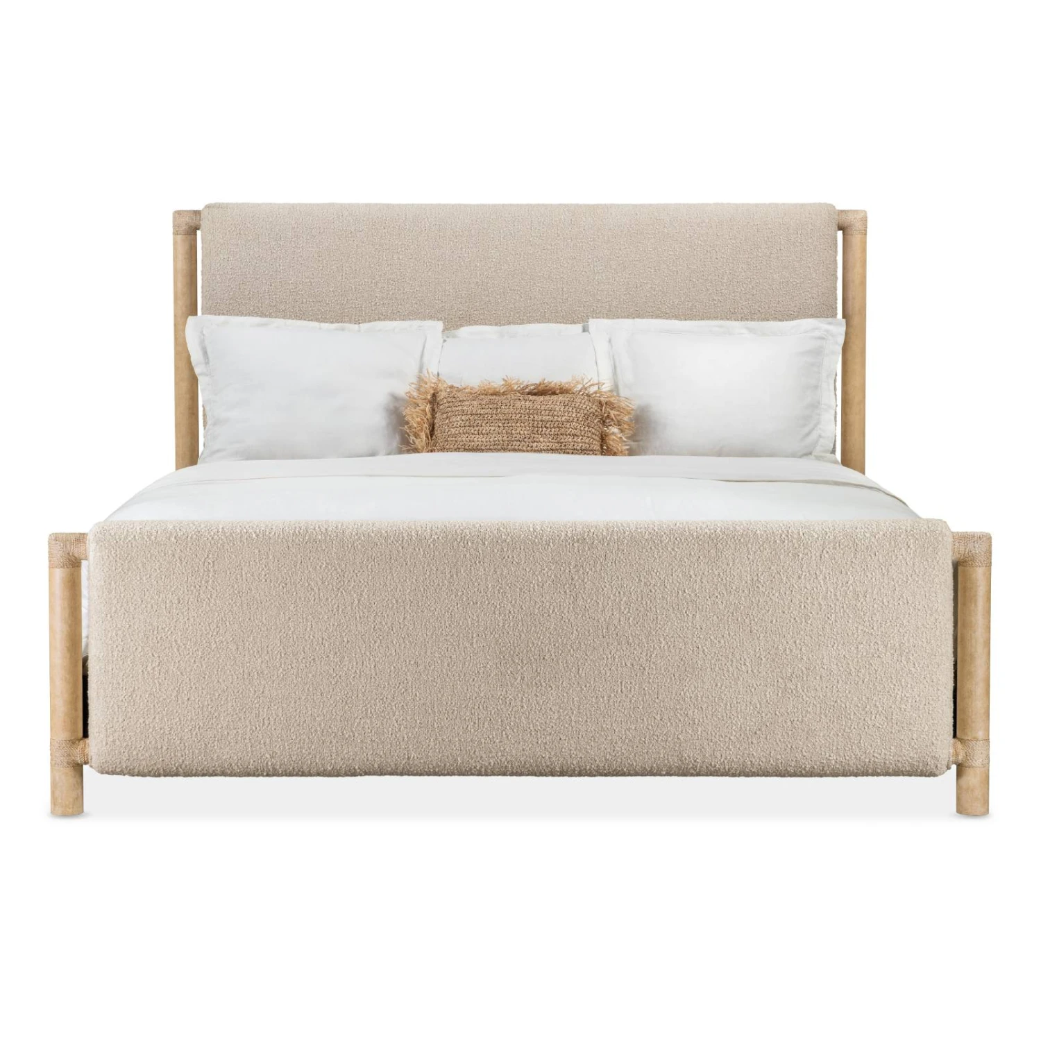 Hooker Furniture Retreat Upholstered Panel Bed Dune 2 Hooker Furniture Retreat Upholstered Panel Bed Dune - Image 2