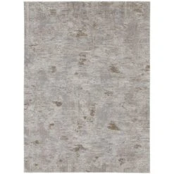 Feizy Vancouver 39FHF Modern Abstract In Ivory/Gray/Tan