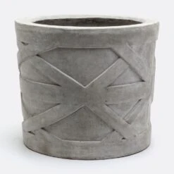 Newton Large Tapered Cement Pot