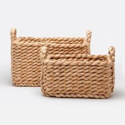 Raquel Rectangular Basket Set Of 2