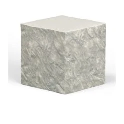 Sunset West Bazaar Antique Stone End Table