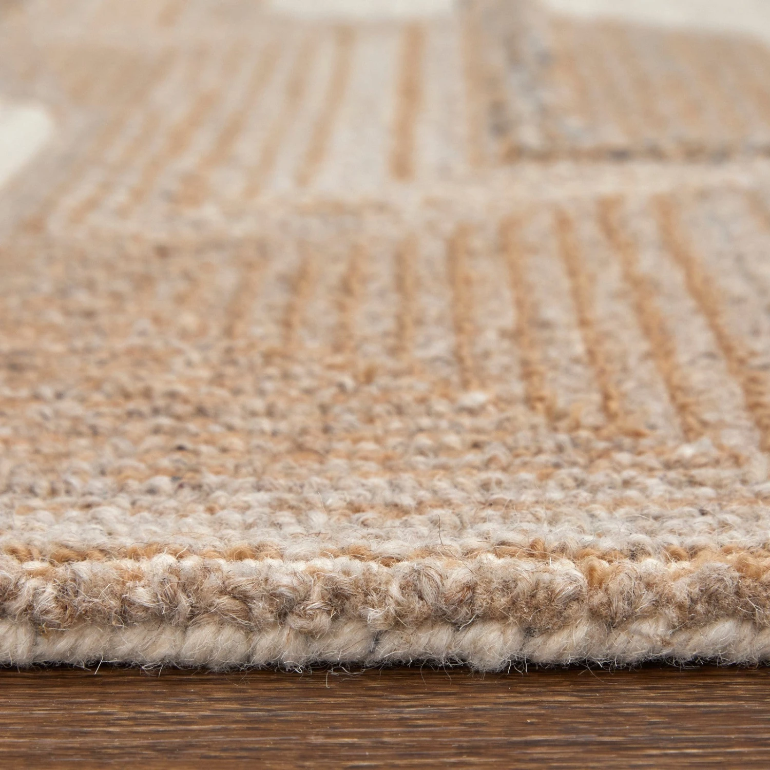 Feizy Pollock 8954F Modern Geometric In Ivory/Brown/Tan 7 Feizy Pollock 8954F Modern Geometric In Ivory/Brown/Tan - Image 7