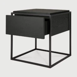 Ethnicraft Monolit Bedside Table 8 Ethnicraft Monolit Bedside Table -Grayson-Living product wf 26870 Monolit bedside table side02 WEB