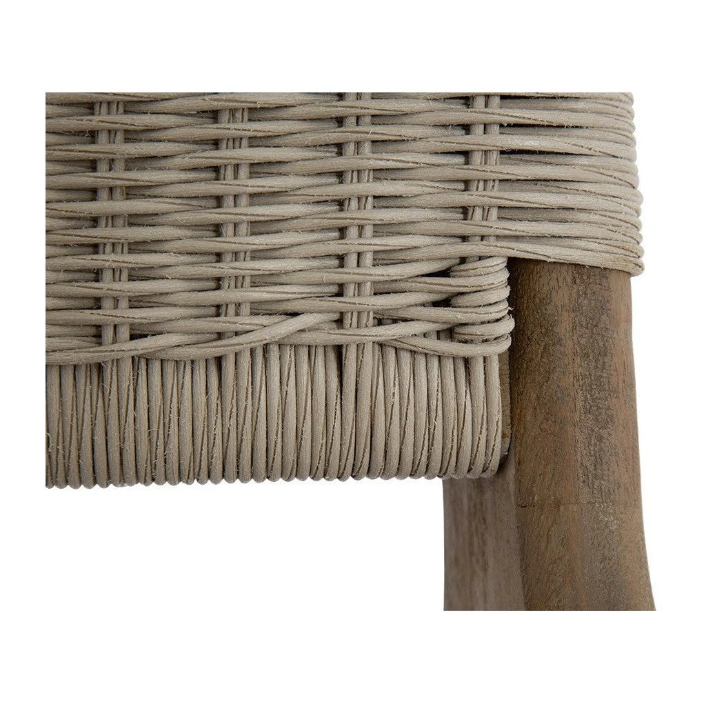 Sunset West Coastal Teak Cushionless Accent Chair 6 Sunset West Coastal Teak Cushionless Accent Chair - Image 6