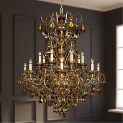 Schonbek New Orleans 3658 Chandelier -Grayson-Living pylogicschonbekalt 365822h