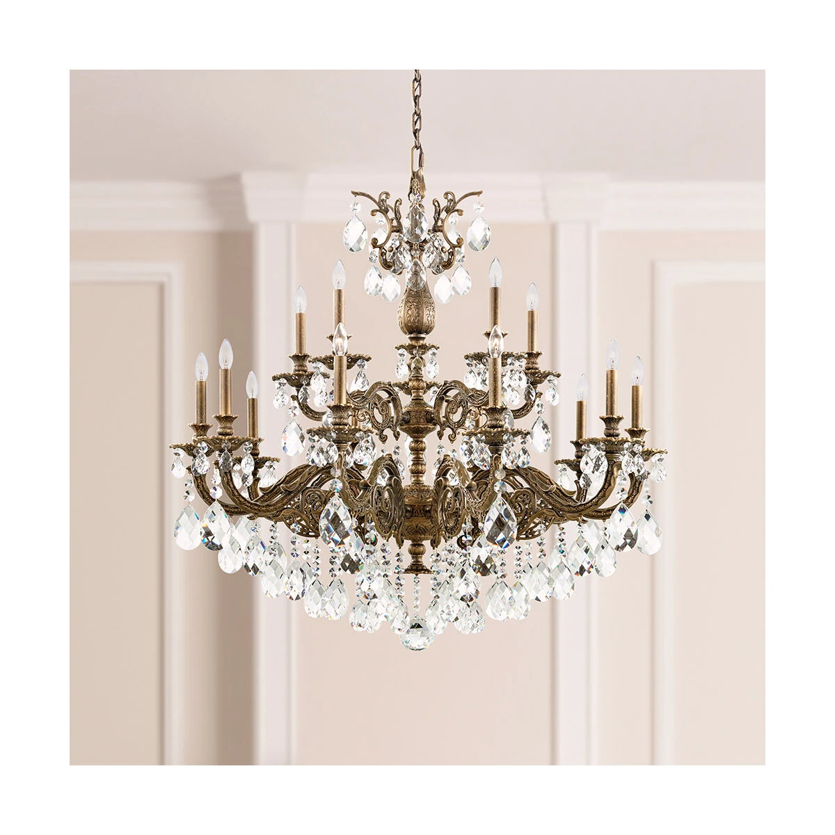 Schonbek Milano 5685 Chandelier 3 Schonbek Milano 5685 Chandelier - Image 3