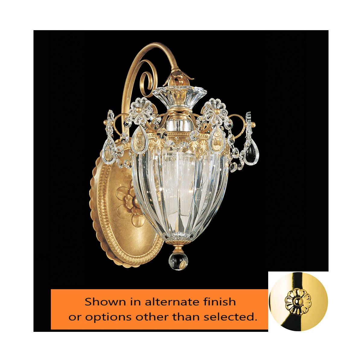 Schonbek Bagatelle 1240 Wall Sconce 1 Schonbek Bagatelle 1240 Wall Sconce