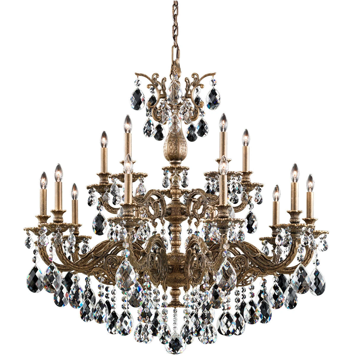 Schonbek Milano 5685 Chandelier 4 Schonbek Milano 5685 Chandelier - Image 4