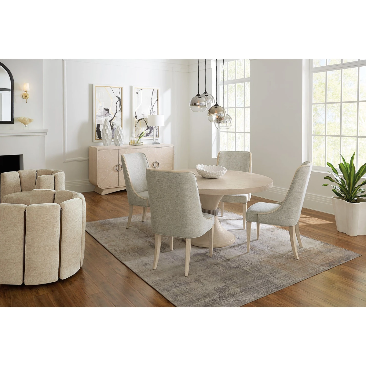 Hooker Furniture Nouveau Chic Host Chair MDP 3 Hooker Furniture Nouveau Chic Host Chair MDP - Image 3