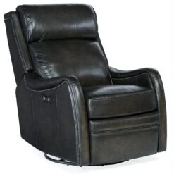 Hooker Furniture Stark PWR Swivel Glider Recliner -Grayson-Living rc234 pswgl 089 silo