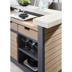 Vanguard Michael Weiss Outdoor Montecito Outdoor Bar -Grayson-Living resize MW OW107 BS OW506 BR detail