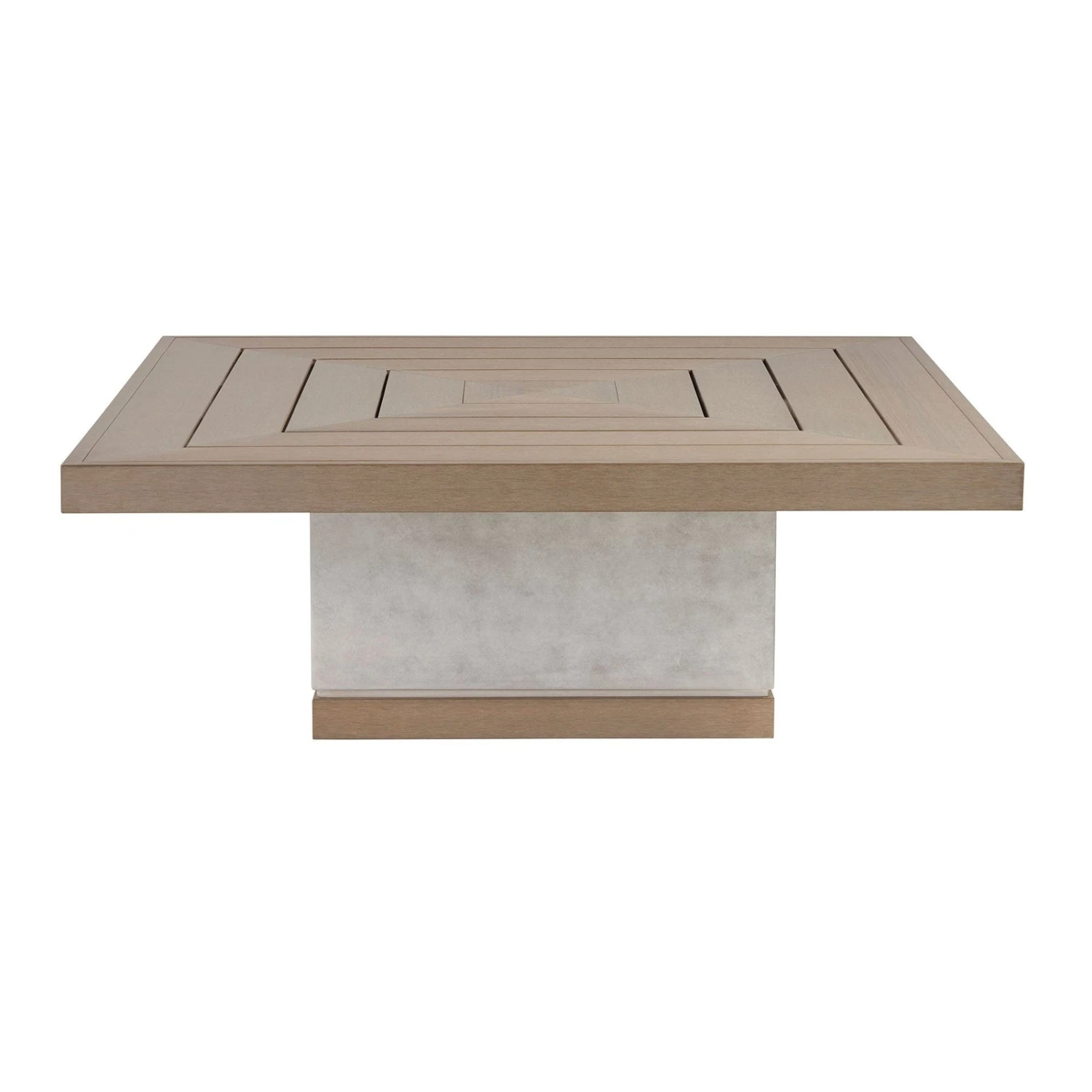 Vanguard Michael Weiss Outdoor Tiburon Outdoor Square Cocktail Table 4 Vanguard Michael Weiss Outdoor Tiburon Outdoor Square Cocktail Table - Image 4