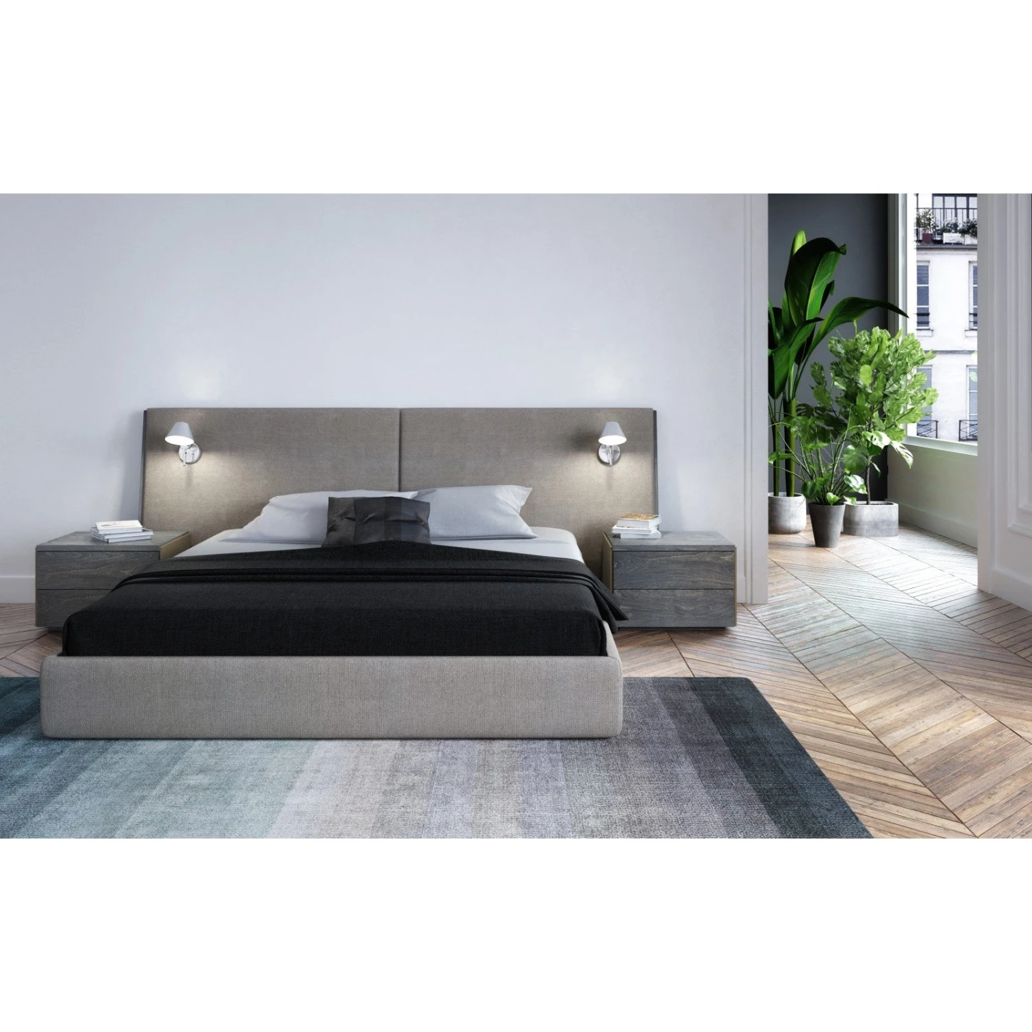 Huppe Sereno Small 2 Drawer Nightstand 2 Huppe Sereno Small 2 Drawer Nightstand - Image 2