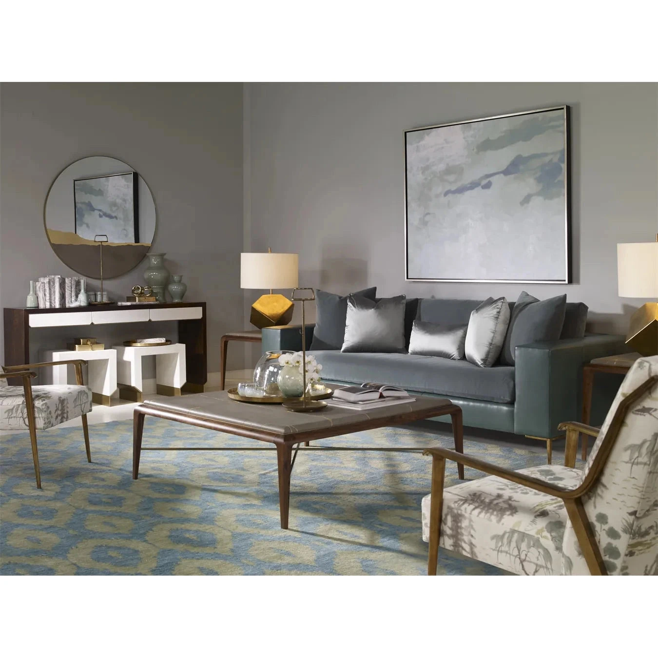 Century Furniture Grand Tour Kintsugi Mirror 3 Century Furniture Grand Tour Kintsugi Mirror - Image 3