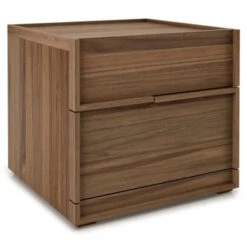 Huppe Swan Small Nightstand 9 Huppe Swan Small Nightstand -Grayson-Living swan 2 drawer night table huppe 0023 3