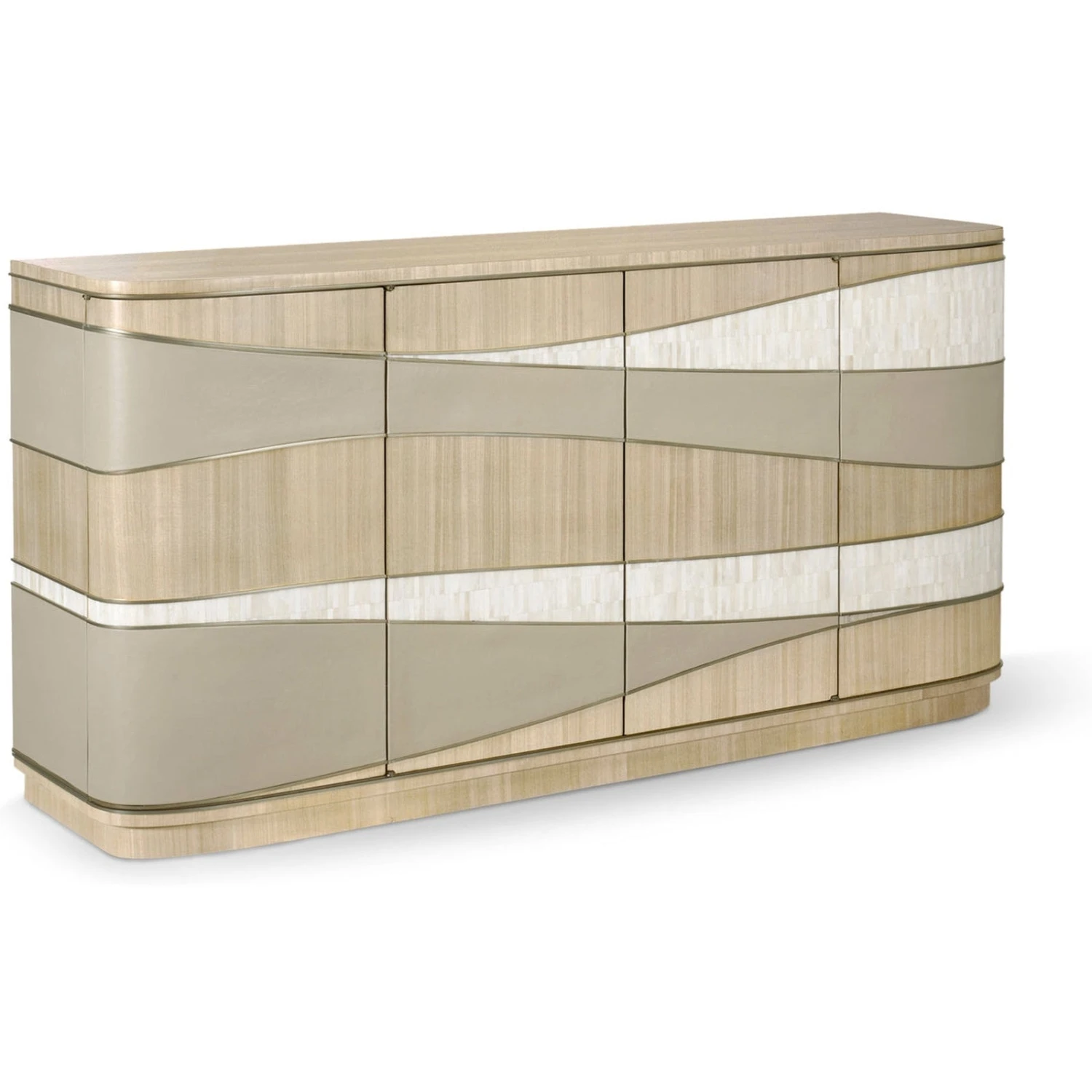 Jonathan Charles Breaker Mixed Media Credenza (500399-NDK-L037) 1 Jonathan Charles Breaker Mixed Media Credenza (500399-NDK-L037)