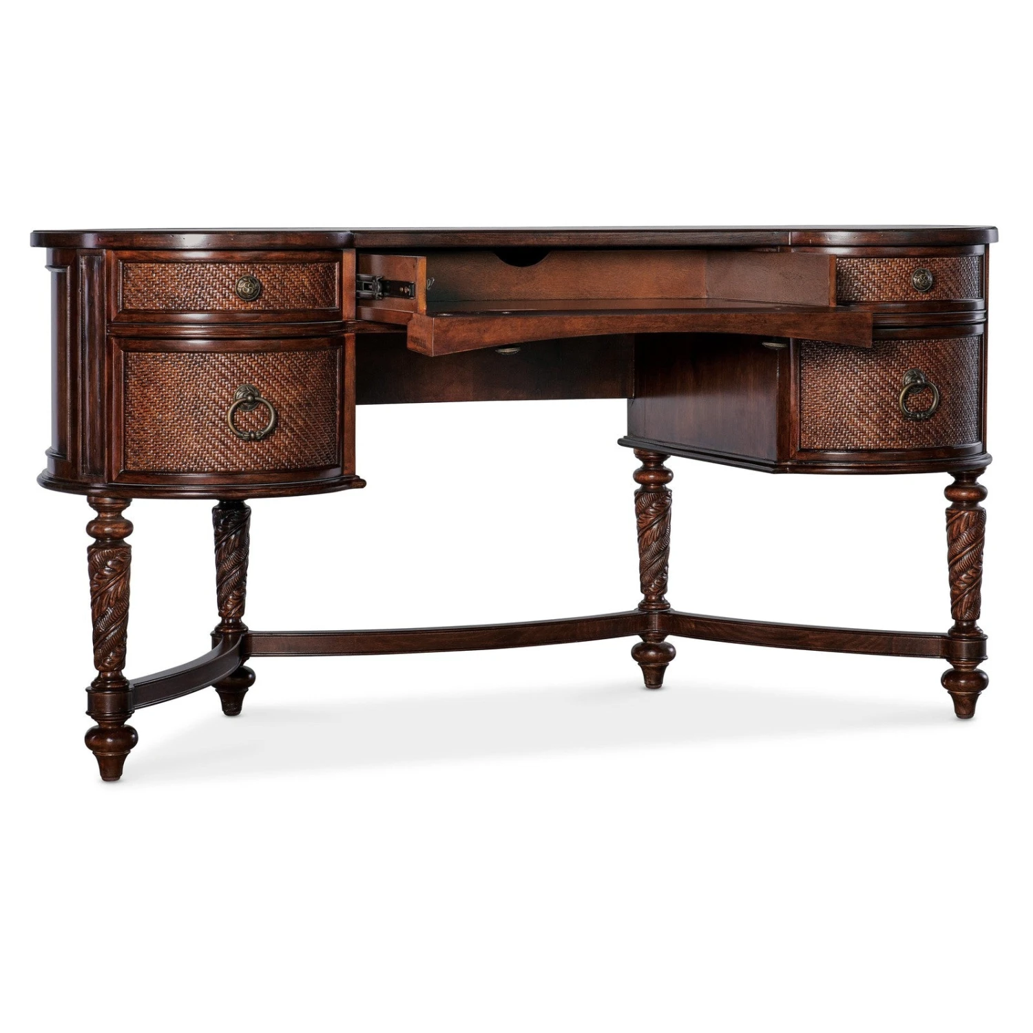 Hooker Furniture Charleston Kidney Writing Desk 2 Hooker Furniture Charleston Kidney Writing Desk - Image 2