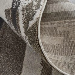 Feizy Vancouver 39FEF Modern Abstract In Brown/Ivory 17 Feizy Vancouver 39FEF Modern Abstract In Brown/Ivory -Grayson-Living wmhbiyfhbfzezjcxzgrz