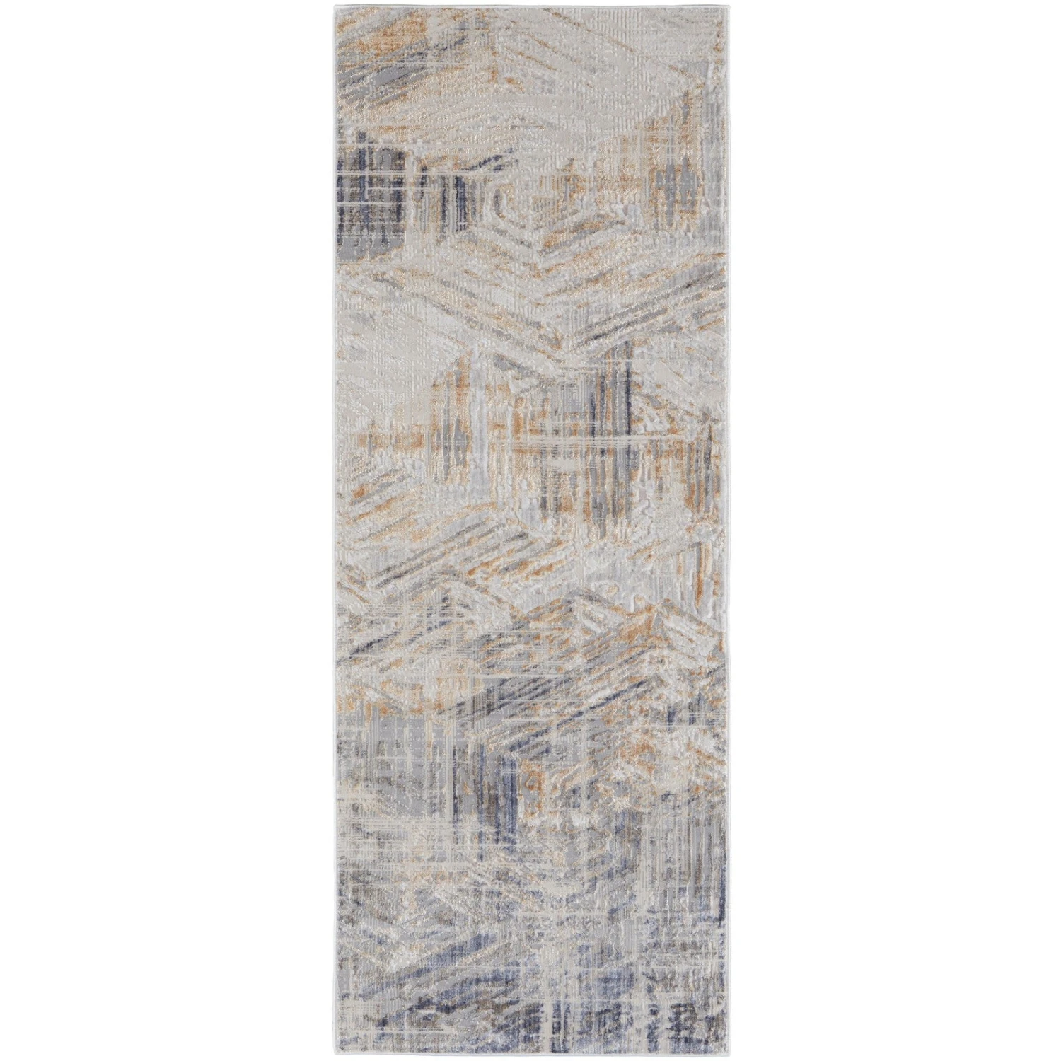 Feizy Laina 39G6F Transitional Abstract In Tan/Ivory/Gray 9 Feizy Laina 39G6F Transitional Abstract In Tan/Ivory/Gray - Image 9