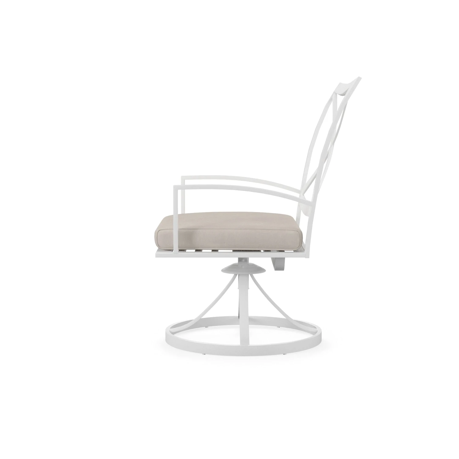 Sunset West Bristol Swivel Dining Chair MDP 3 Sunset West Bristol Swivel Dining Chair MDP - Image 3