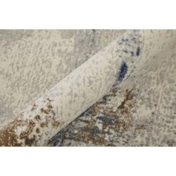 Feizy Clio 39LXF Modern Abstract In Ivory/Blue/Brown -Grayson-Living yj0rgbvavnpri5gwmm8v